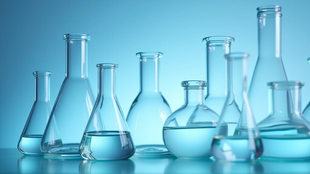 Premium borosilicate glassware selection